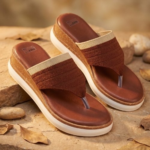 TerraStride Woven Platform Thongs