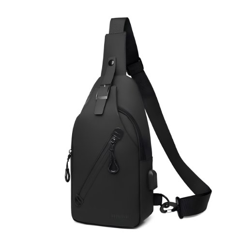 Fabric Cross Body Bag 