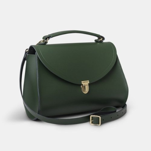 Green Satchel Bag