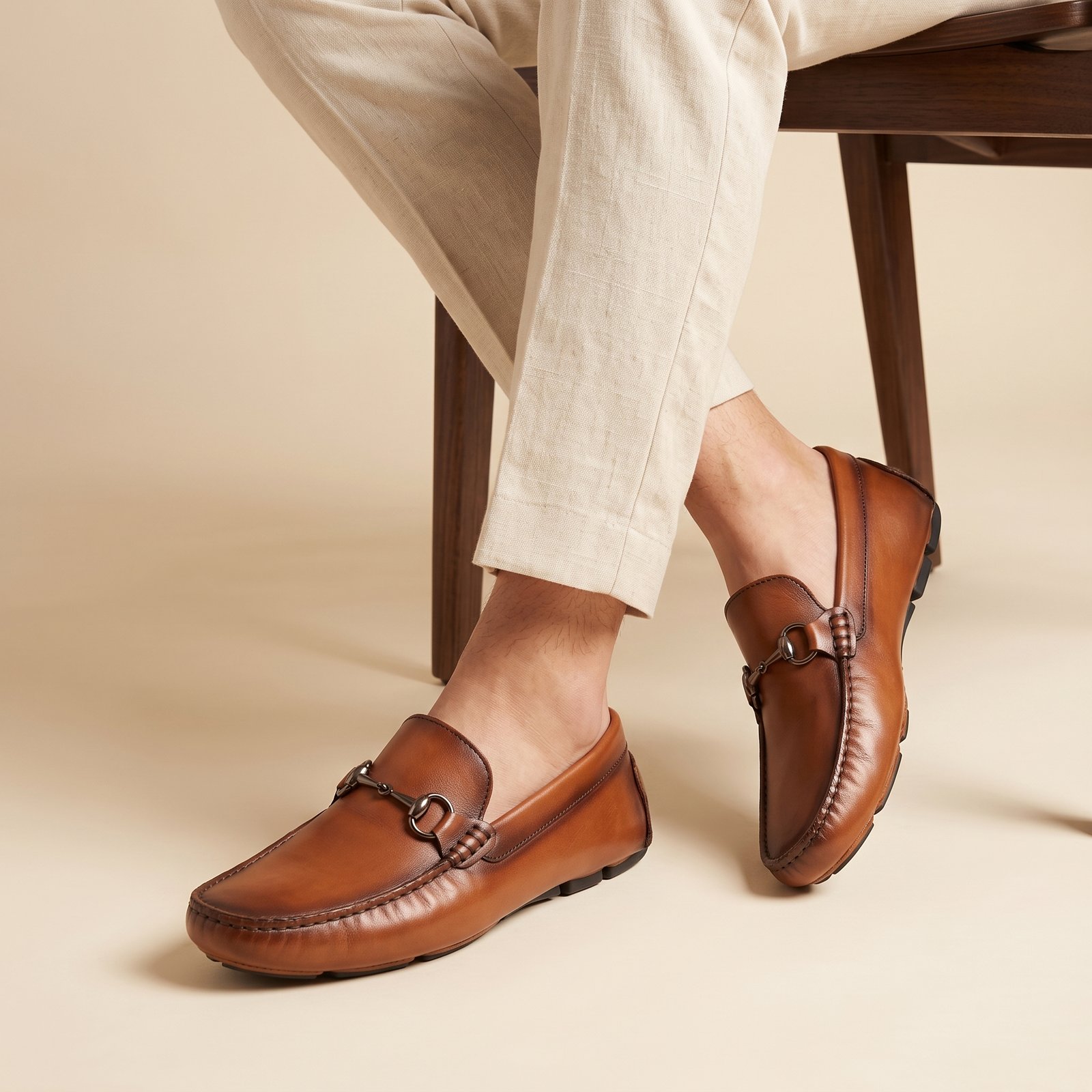  Brown Loafer Driving Shoes For Men
